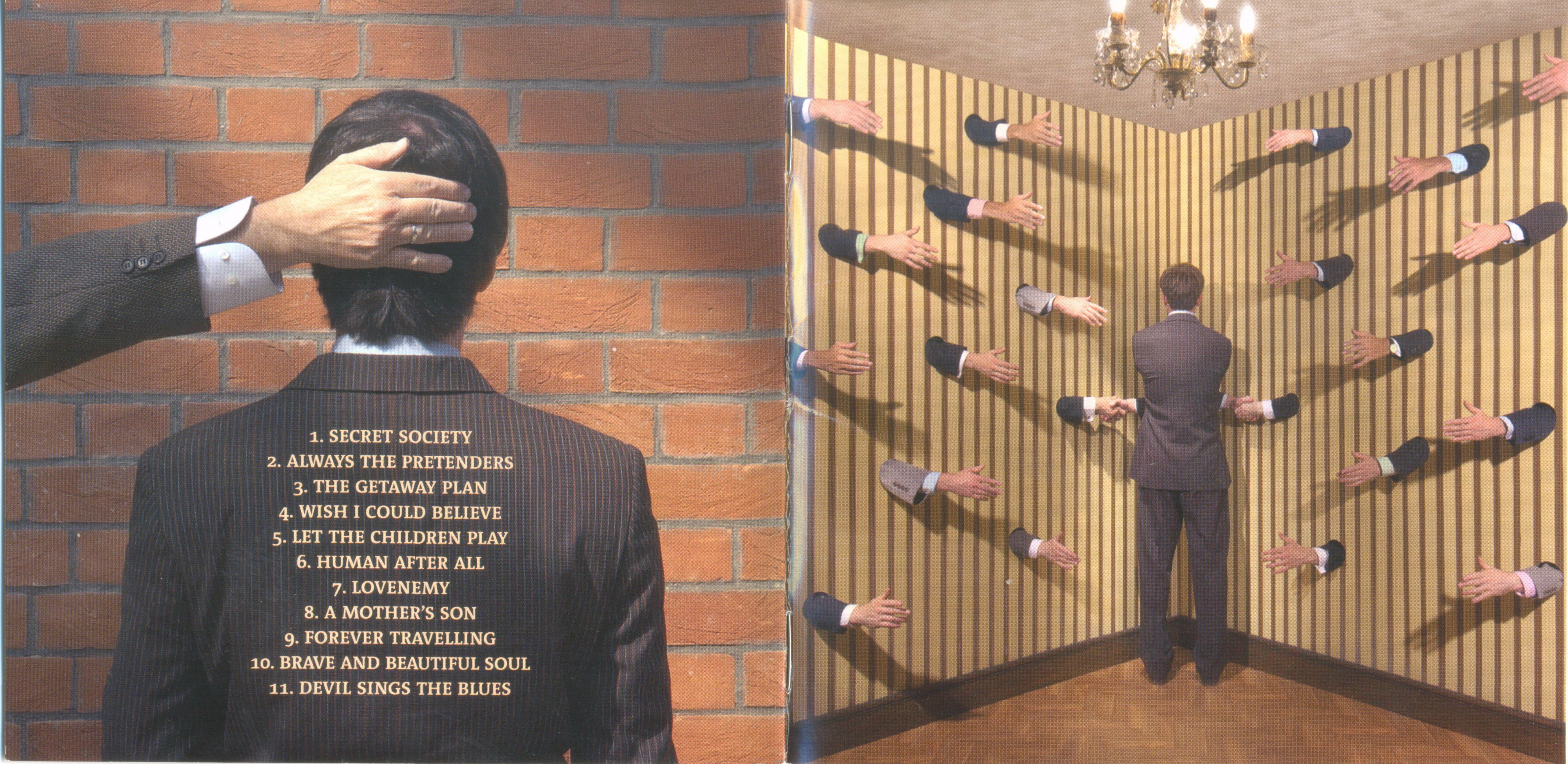 Europe  Secret Society : Front + Inlay